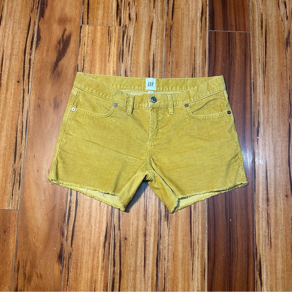 GAP Women's Mustard Jean Shorts